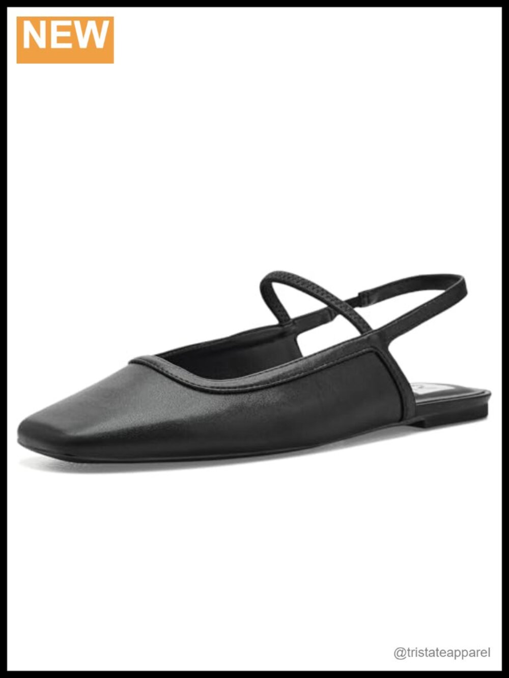 DV Dolce Vita Fiera Sandals Square Toe Slingback Flat Casual Shoes